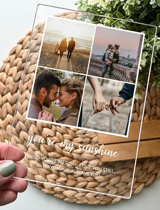 Custom Acrylic Photo Frame LED Light
